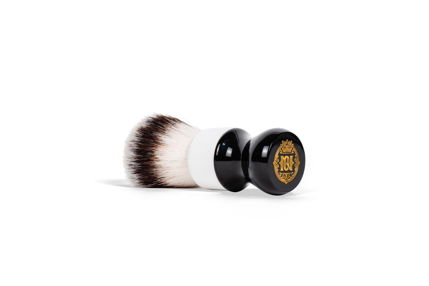 Noble Otter - Synthetic Shave Brush - Black/White - 26MM
