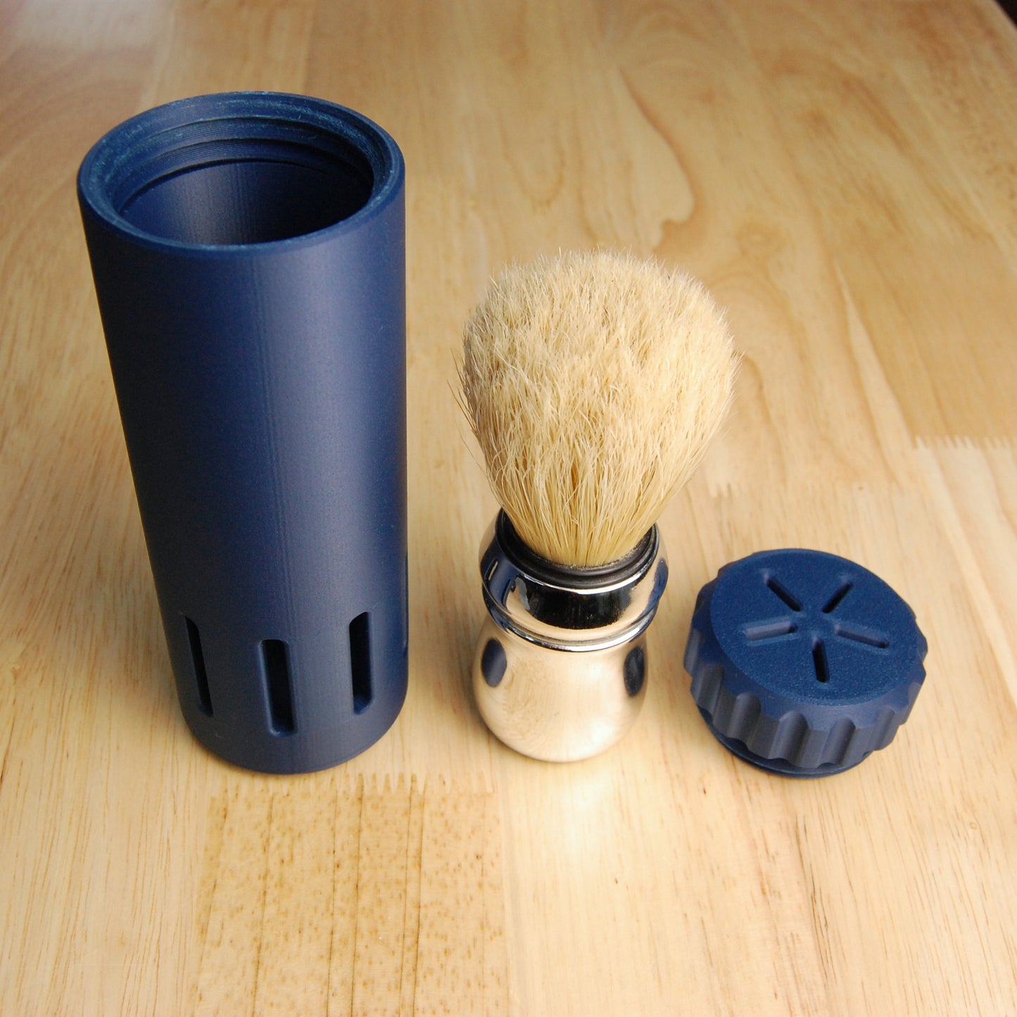 The Capsule: Shaving Brush Travel Case