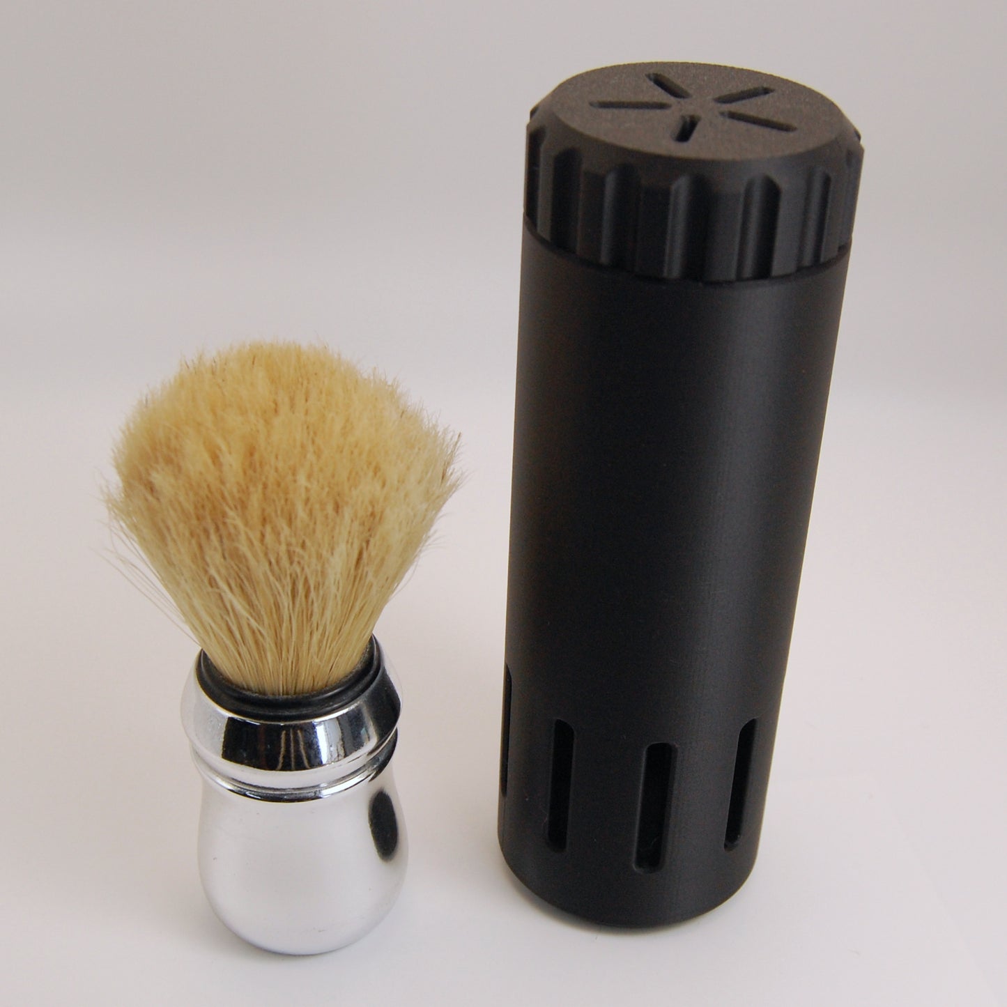 The Capsule: Shaving Brush Travel Case
