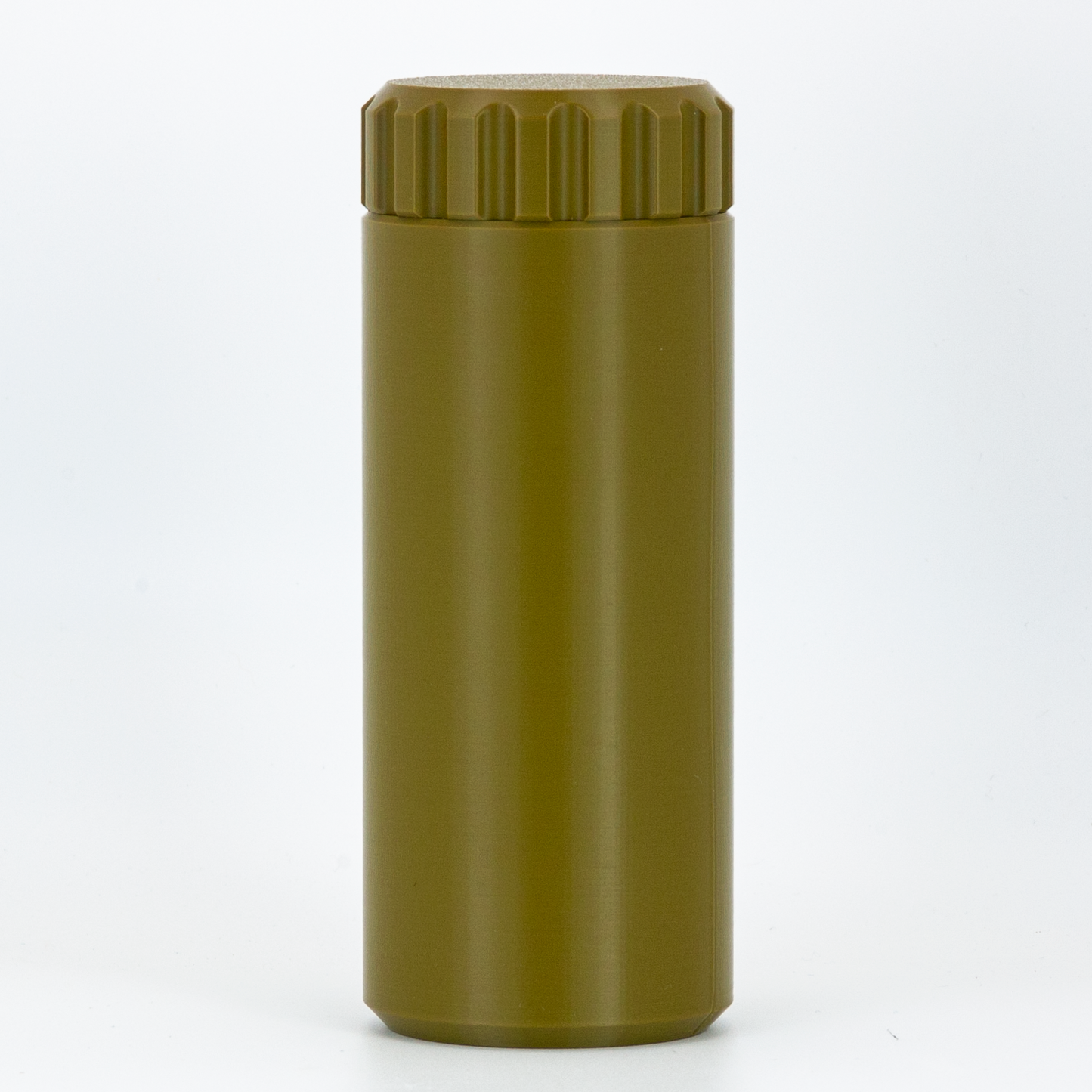 Army Green Suborbital Capsule Razor Case on a white background