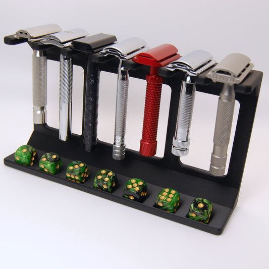 Razor (Rocket) Garden: Razor Display Stand With Dice Slots
